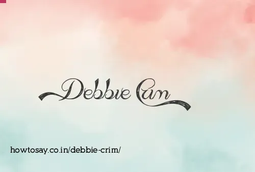 Debbie Crim