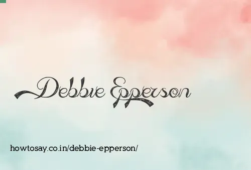 Debbie Epperson