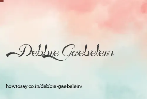 Debbie Gaebelein