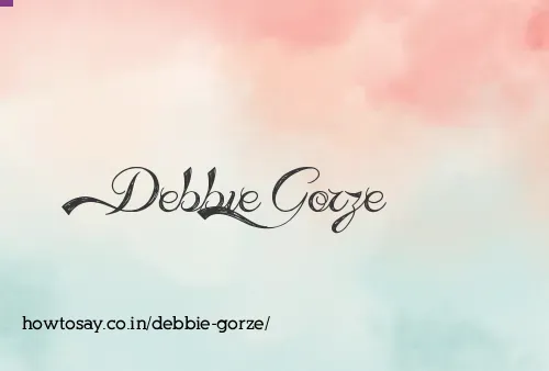 Debbie Gorze