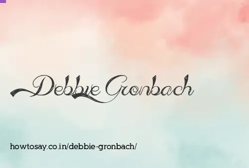 Debbie Gronbach