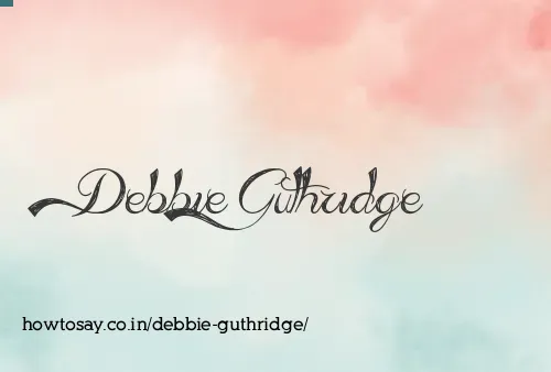 Debbie Guthridge