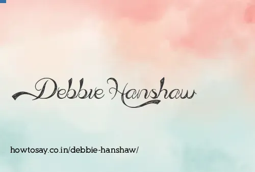 Debbie Hanshaw