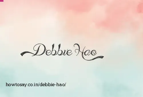 Debbie Hao