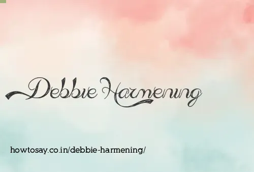 Debbie Harmening