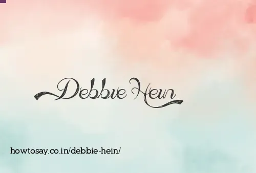 Debbie Hein