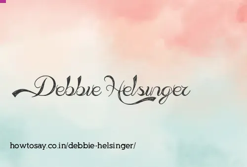 Debbie Helsinger