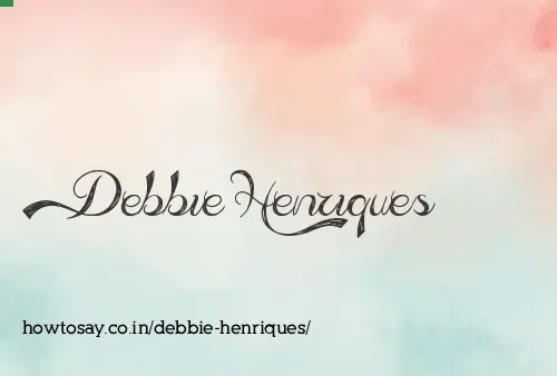 Debbie Henriques