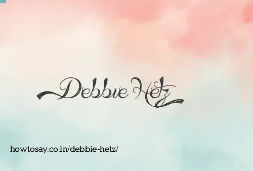 Debbie Hetz