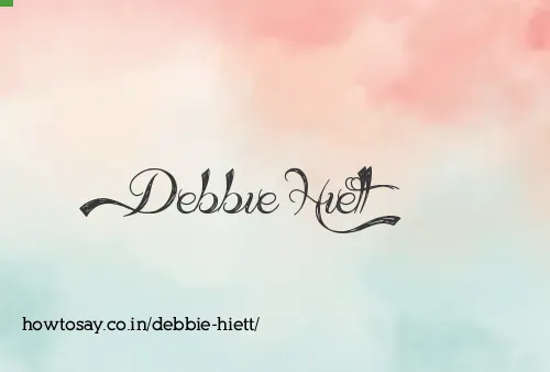Debbie Hiett