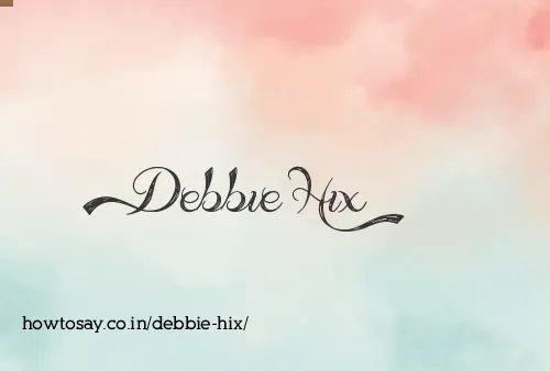 Debbie Hix