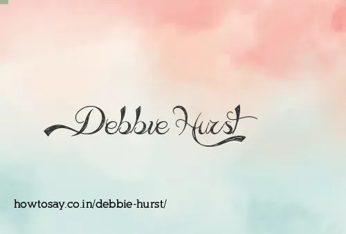 Debbie Hurst