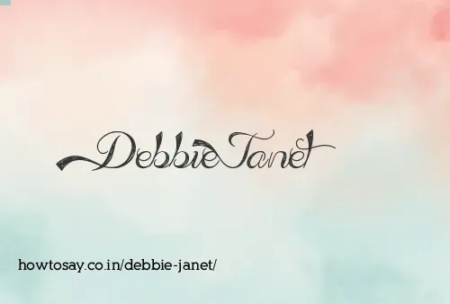 Debbie Janet