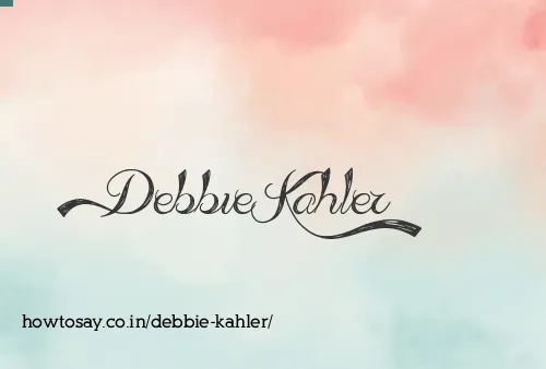 Debbie Kahler