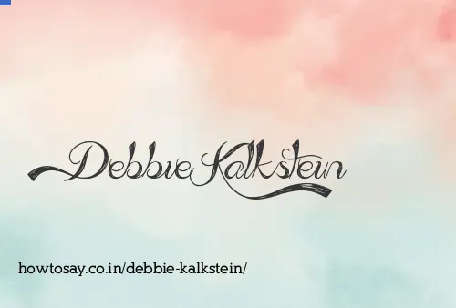 Debbie Kalkstein