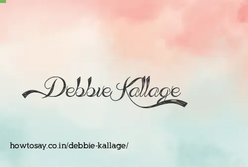 Debbie Kallage