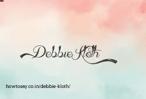 Debbie Kloth