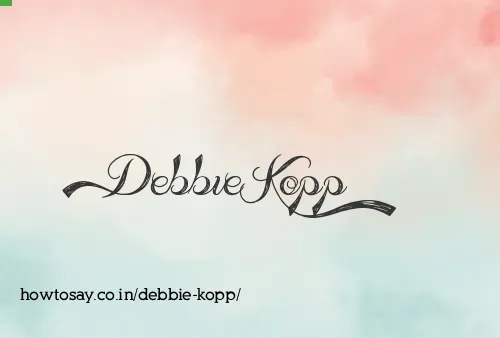 Debbie Kopp
