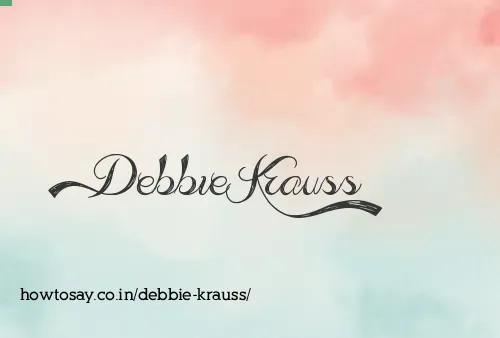 Debbie Krauss