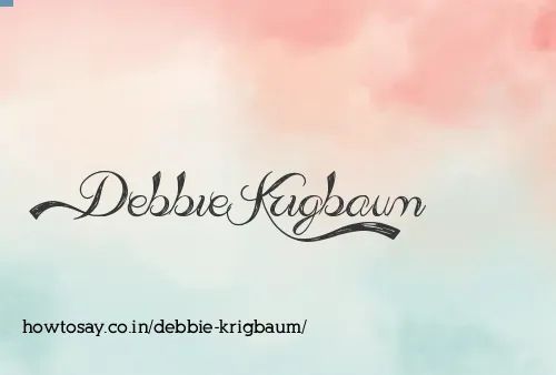 Debbie Krigbaum