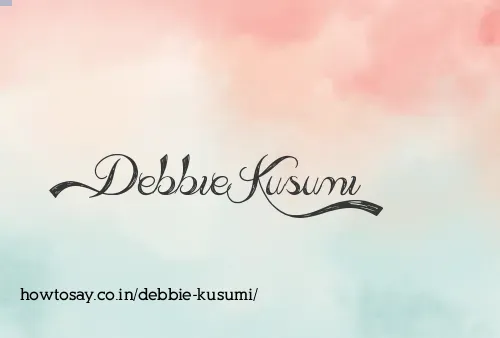 Debbie Kusumi