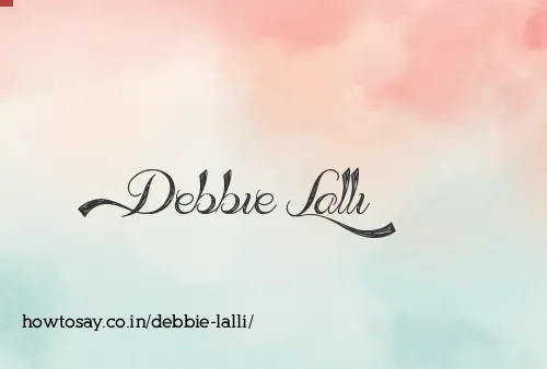 Debbie Lalli