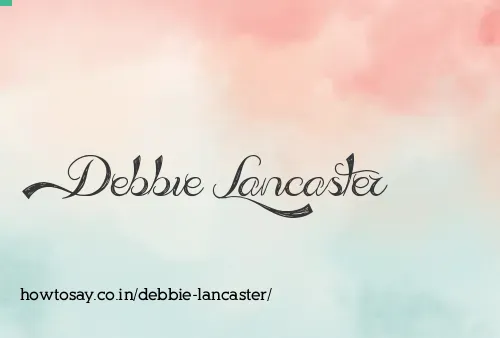 Debbie Lancaster