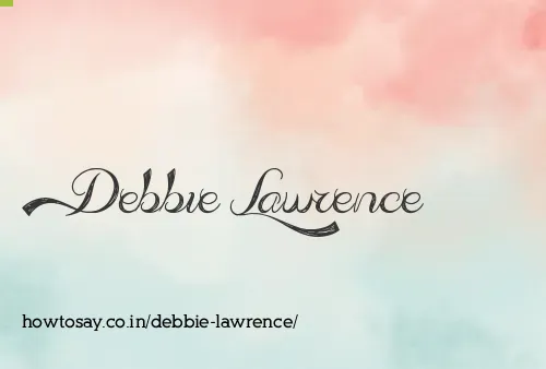 Debbie Lawrence