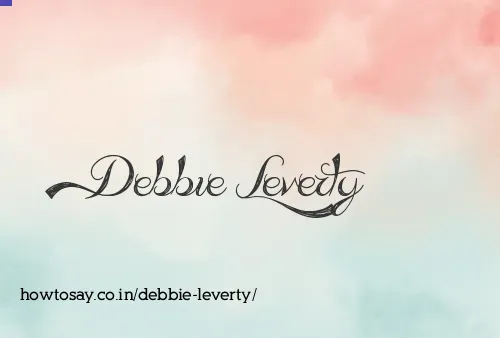 Debbie Leverty