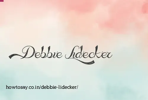 Debbie Lidecker