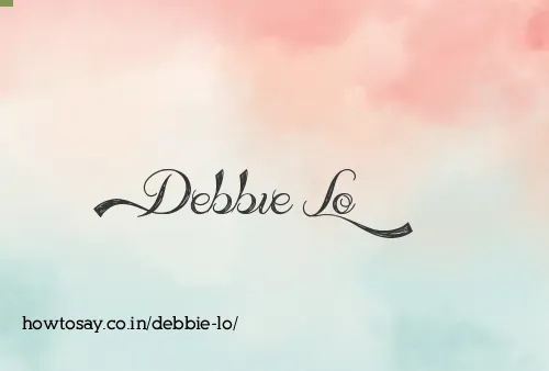 Debbie Lo