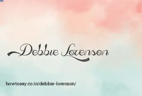 Debbie Lorenson
