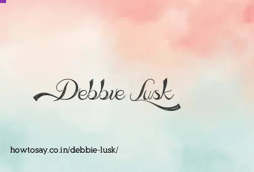 Debbie Lusk