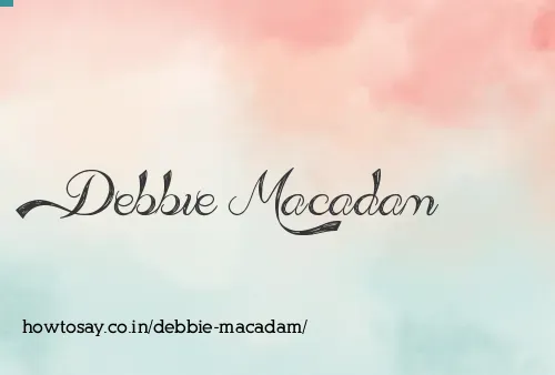 Debbie Macadam