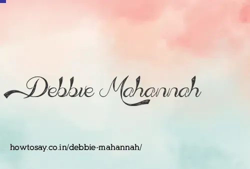 Debbie Mahannah