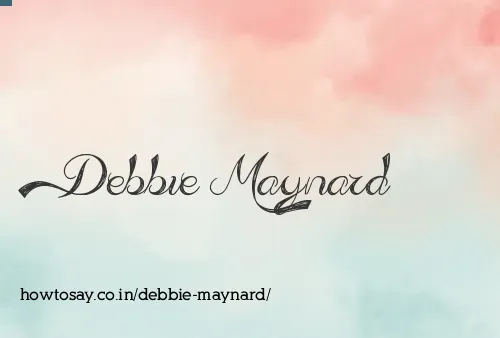 Debbie Maynard
