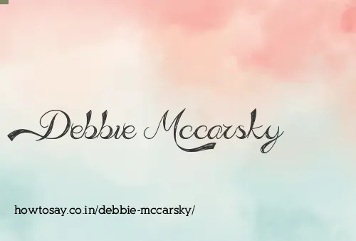 Debbie Mccarsky