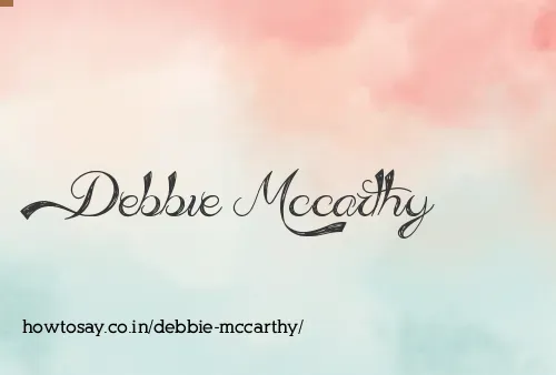 Debbie Mccarthy
