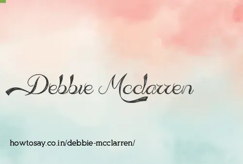 Debbie Mcclarren