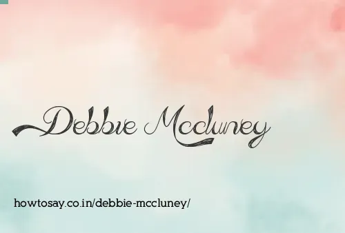 Debbie Mccluney