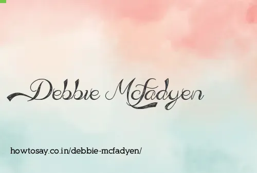 Debbie Mcfadyen