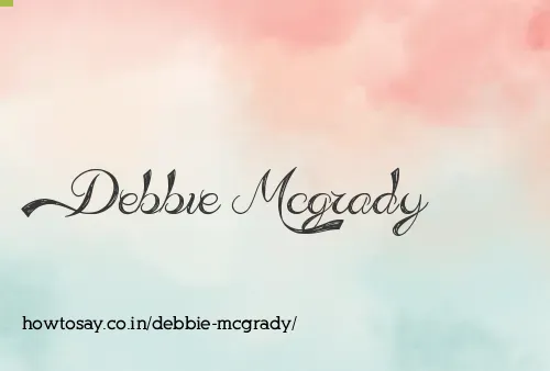 Debbie Mcgrady