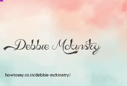 Debbie Mckinstry