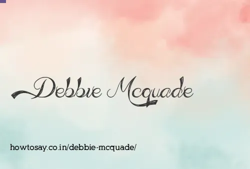 Debbie Mcquade