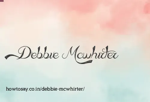 Debbie Mcwhirter