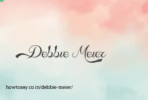 Debbie Meier