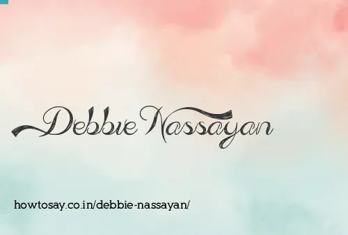 Debbie Nassayan