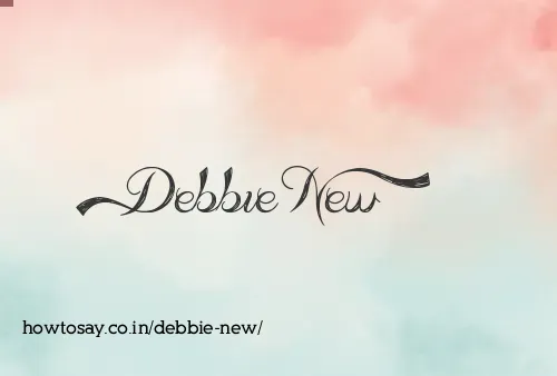 Debbie New