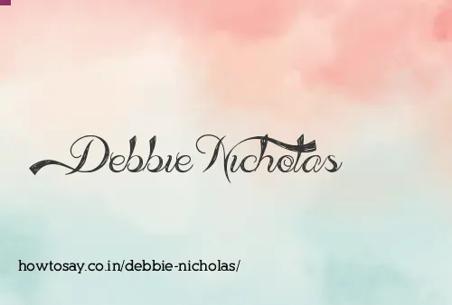 Debbie Nicholas
