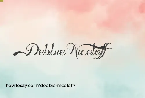 Debbie Nicoloff